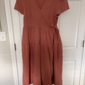 Women's Blush Wrap Dress